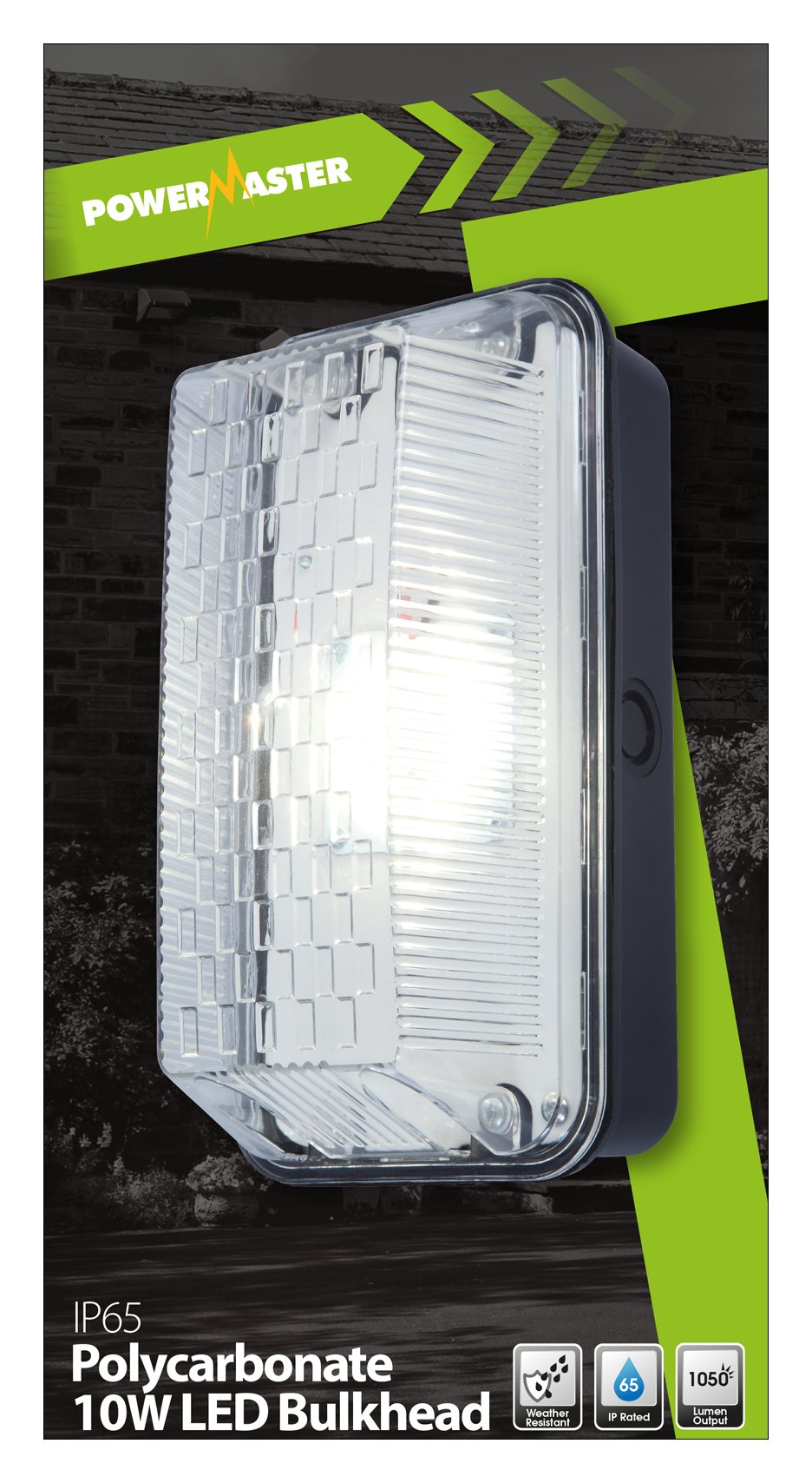 Powermaster LED IP65 Bulkhead 10w - Lights & Torches - Mole Avon