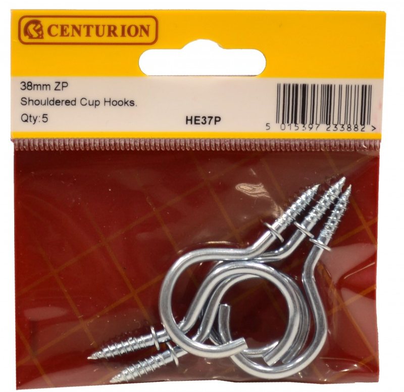 Centurion Shouldered Hook Cups Domestic Hooks & Handles Mole Avon