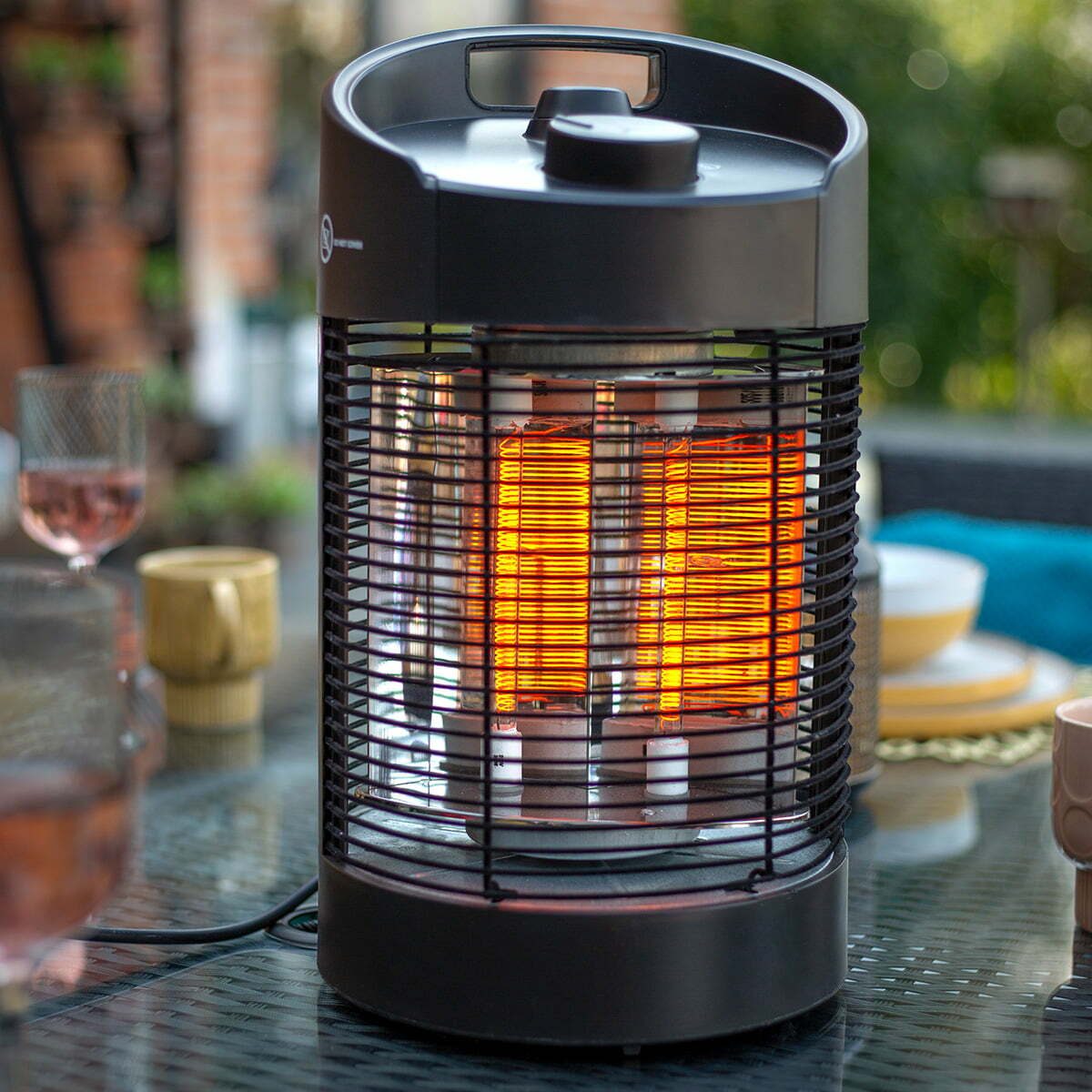 Eco Nero Portable Rotating Outdoor Heater - Outdoor Heating