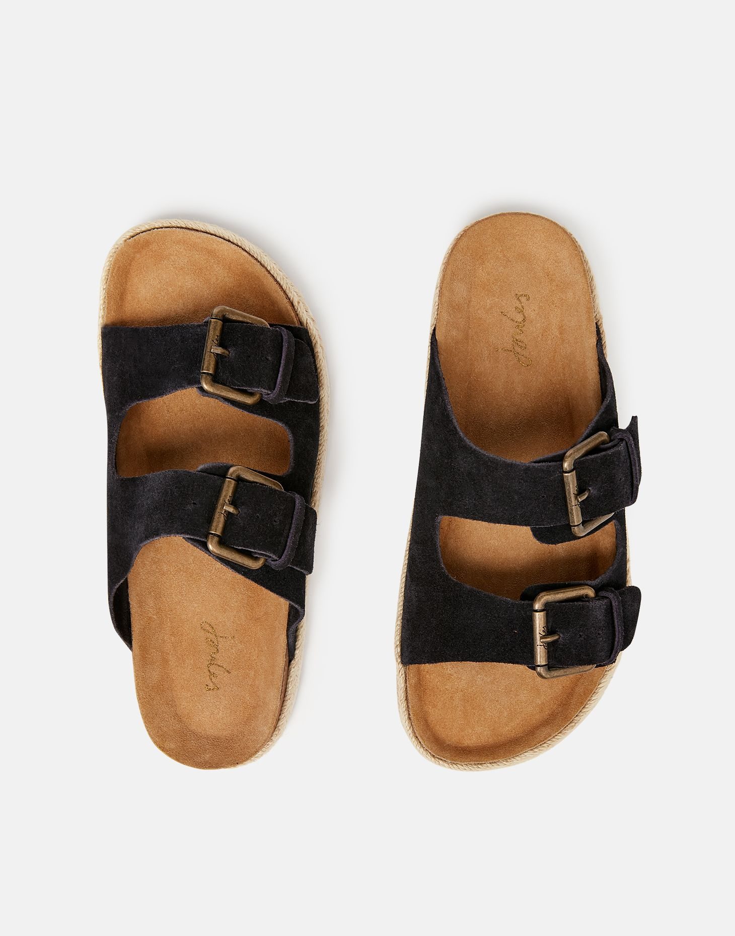 Joules Espadrille Slider Navy Peacoat - Sandals - Mole Avon