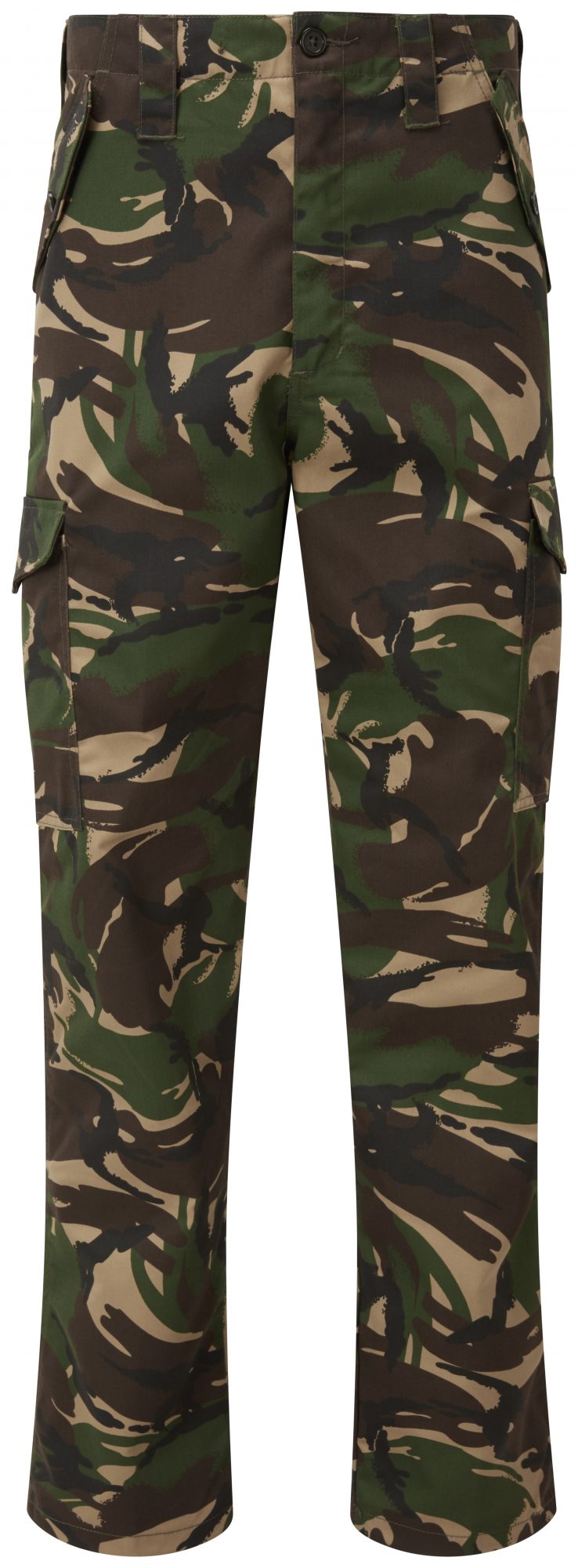 Zion High Waist Camo Cargo Trousers in Khaki Print  Oh Polly