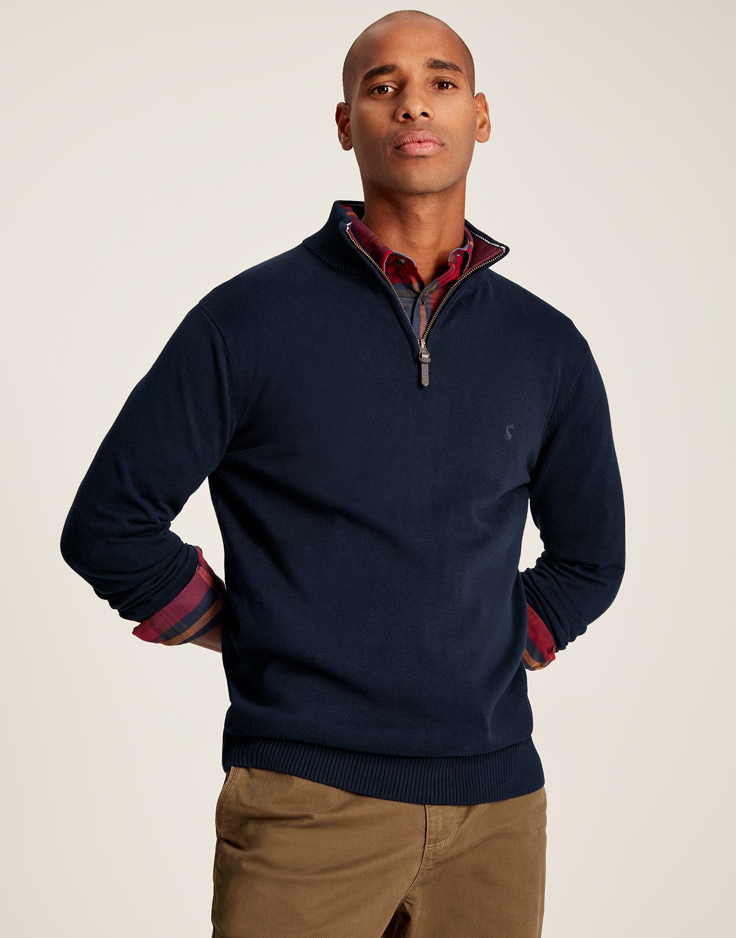 Joules Hillside Jumper French Navy Marl - Jumpers & Sweatshirts - Mole Avon