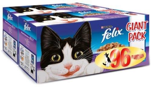 Felix cat clearance pouches