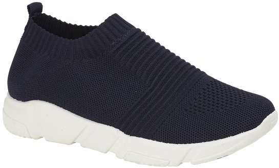 Urban Jacks Sambuca Trainer Navy - Trainers - Mole Avon