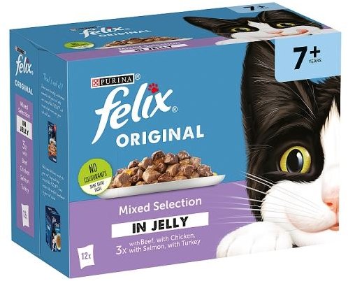 Felix senior cat food hotsell