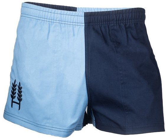 Navy hot sale rugby shorts