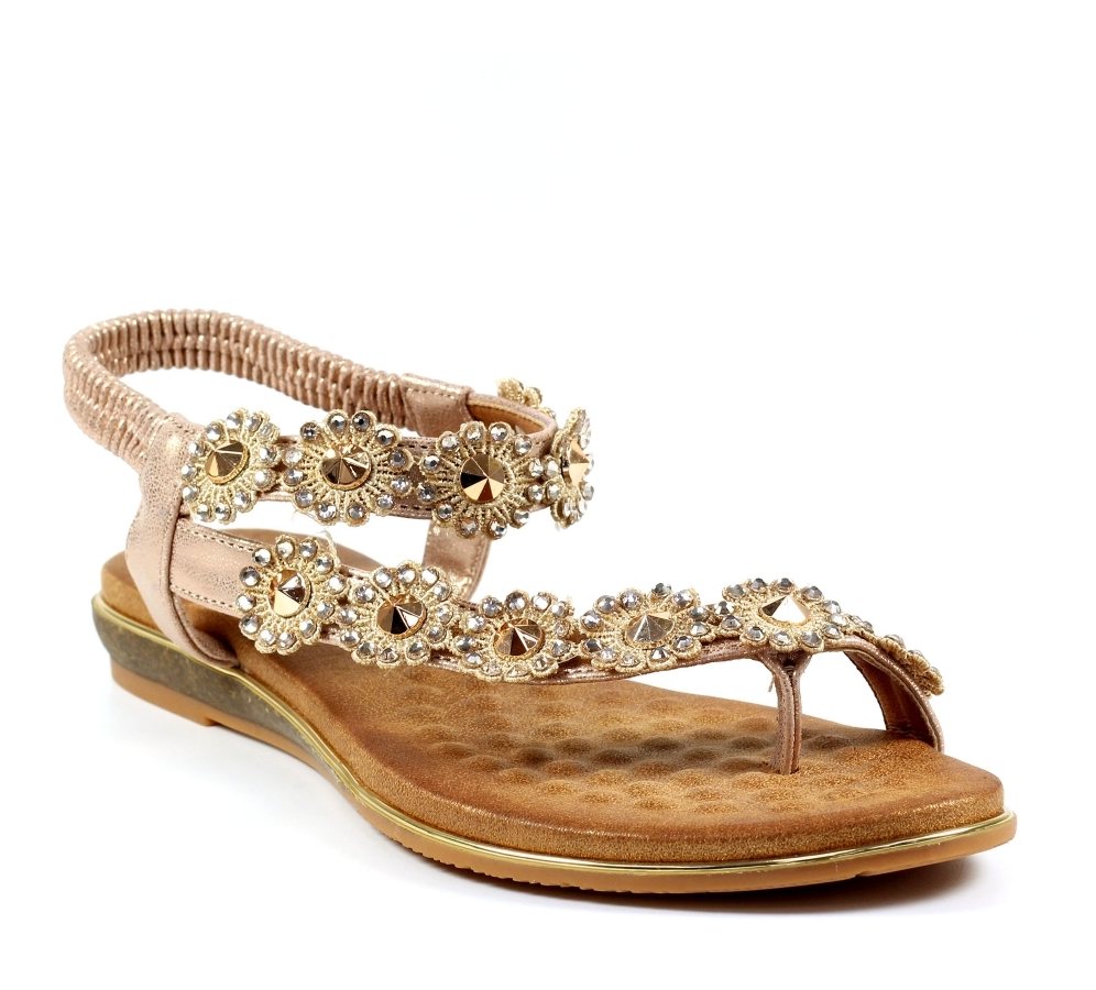 Lunar Charlotte II Sandal Rose Gold Sandals Mole Avon