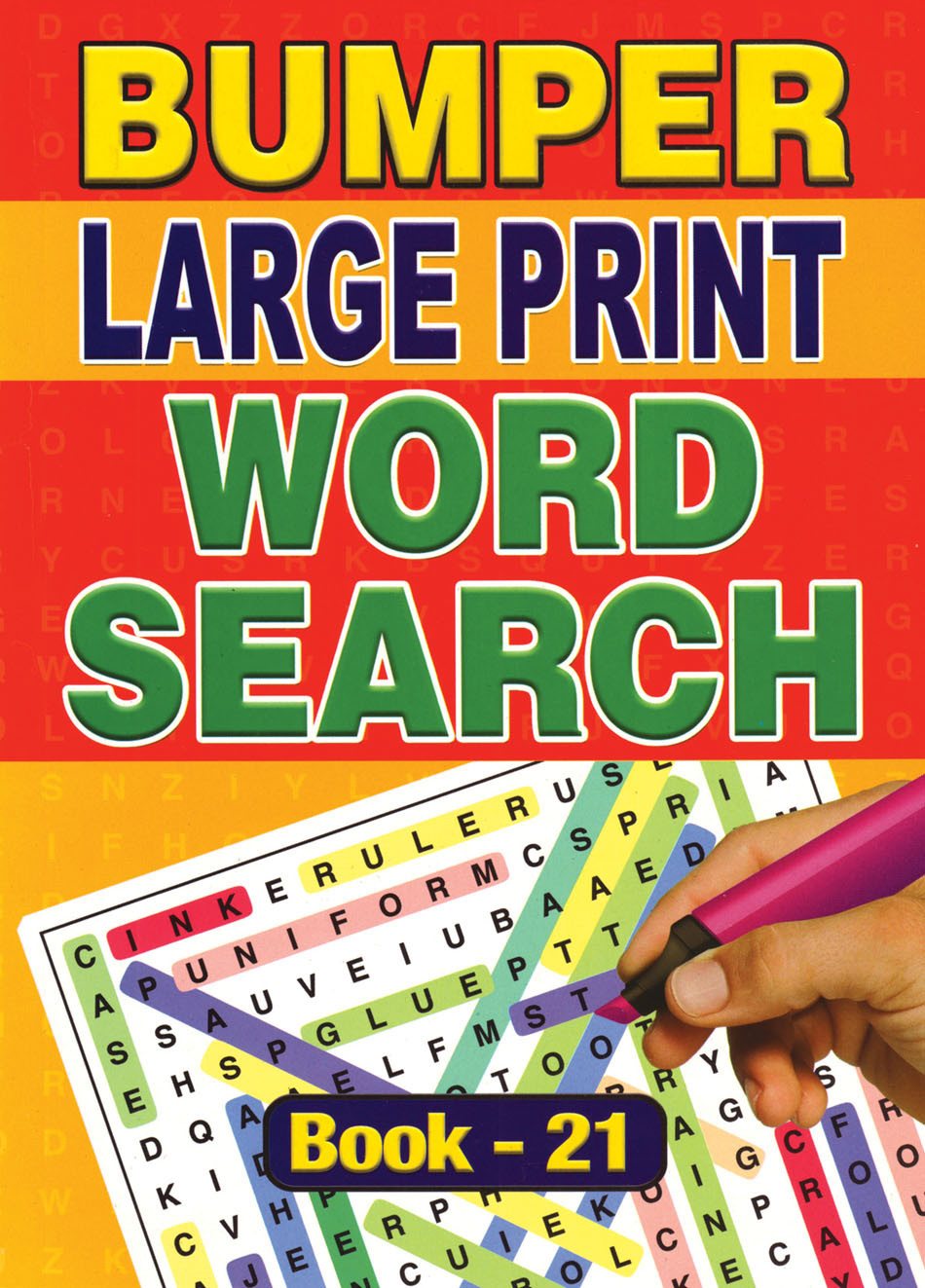 JADE A4 Bumper Word Search Book - Books & Magazines - Mole Avon