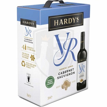 Hardys VR Cabernet Sauvignon Red Wine 3L 13% - Wine & Prosecco