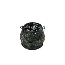 Apac Marrakesh Candle Holder With Handle 12cm Apac Marrakesh Candle Holder With Handle 12cm