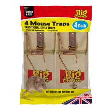 STV Wooden Mouse Trap 4 Pack STV Wooden Mouse Trap 4 Pack