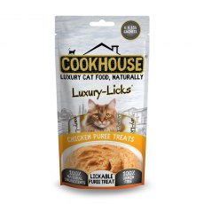 Cook House Luxury Licks Puree Cat Treat 15g 6 Pack Cook House Luxury Licks Puree Cat Treat 15g 6 Pack