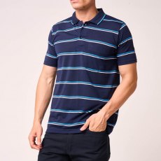 Carabou Lytham Polo Shirt Navy Carabou Lytham Polo Shirt Navy