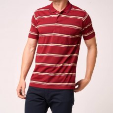 Carabou Lytham Polo Shirt Wine Carabou Lytham Polo Shirt Wine