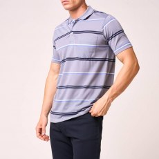 Carabou Lytham Polo Shirt Grey Carabou Lytham Polo Shirt Grey
