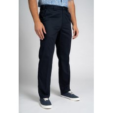 Carabou Cotton Chino Trouser Navy Carabou Cotton Chino Trouser Navy
