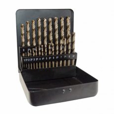 Jeffersons Cobalt Drill Bit Set M35 25 Piece Jeffersons Cobalt Drill Bit Set M35 25 Piece