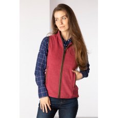 Rydale Huggate Fleece Gilet Strawberry Rydale Huggate Fleece Gilet Strawberry