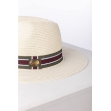 Rydale Malton Panama Hat Olive/Wine Rydale Malton Panama Hat Olive/Wine