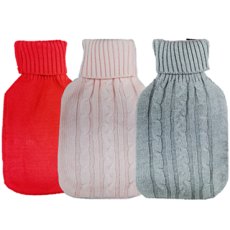 Life Healthcare Knitted Hot Water Bottle Assorted Life Healthcare Knitted Hot Water Bottle Assorted