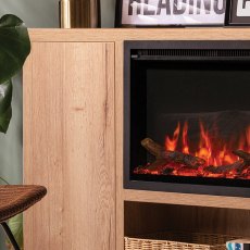 FireFX Venezia Oak Effect Stove Media Suite FireFX Venezia Oak Effect Stove Media Suite