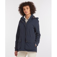 Barbour Clyde Jacket Navy Size 12