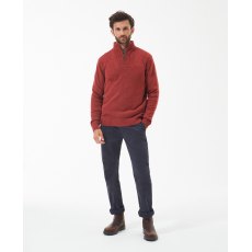 Barbour Nelson Jumper Brick Red Size L