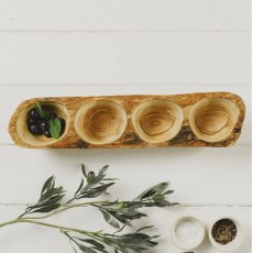 Naturally Med Olive Wood Nibbles Tray