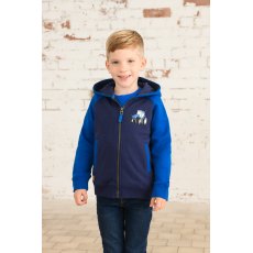 Lighthouse Jackson Zip Hooded Sweatshirt Blue