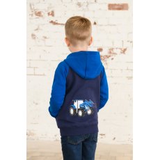 Lighthouse Jackson Zip Hooded Sweatshirt Blue