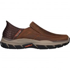 Skechers Respected Elgin Trainer Brown