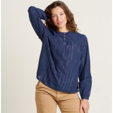 Brakeburn Canford Blouse Navy