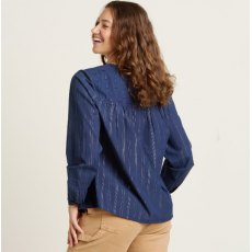 Brakeburn Canford Blouse Navy