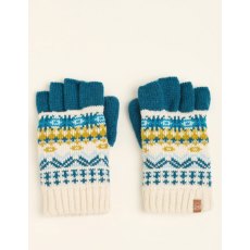 Brakeburn Fairisle Fingerless Gloves