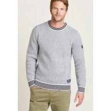 Brakeburn Fishermans Jumper Cream