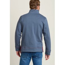 Brakeburn 1/4 Zip Sweatshirt Blue