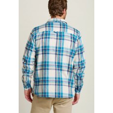 Brakeburn Checked Overshirt Cream