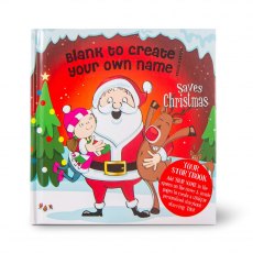 Personalised Christmas Storybook Santa Saves Christmas