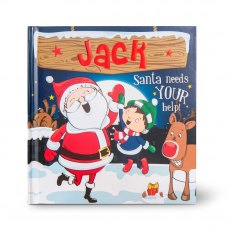 Personalised Christmas Storybook J