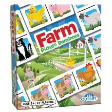 Farm Dominoes Set