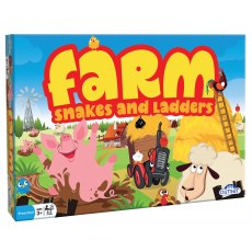Farm Snakes & Ladders Board Game