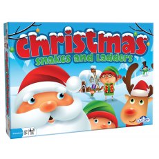 Christmas Snakes & Ladders Board Game
