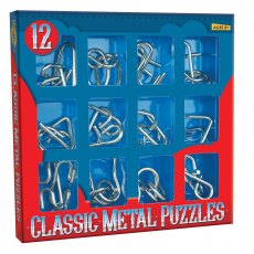 Classic Metal Puzzles 12 Pack