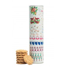 Farmhouse Biscuits Shortcake Whirls Christmas Tube 300g