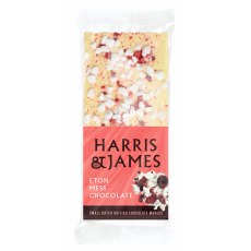 Harris & James Eton Mess White Chocolate Bar 100g