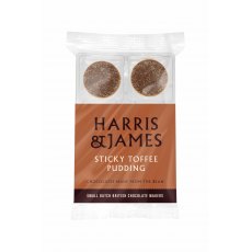 Harris & James Sticky Toffee Pudding White Chocolate 6 Pack