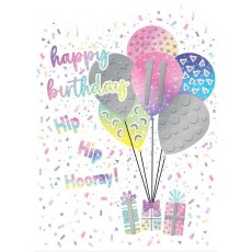 Balloons Birthday Card