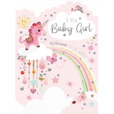 New Baby Girl Card
