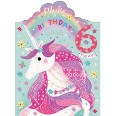 Unicorn Birthday Card