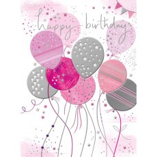 Balloons Birthday Card